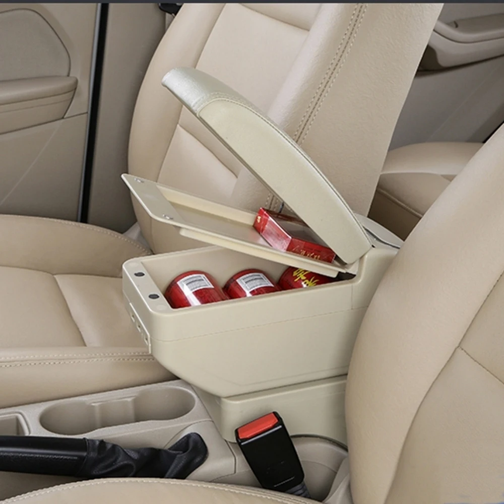 arm rest for nissan sunny versa almera armrest box center console central store content box with cup holder usb interface free global shipping