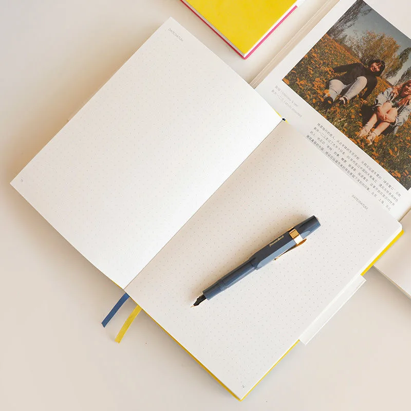 Candy Color Soft Pu Leather Bullet Dotted Journal Notebook A5 5.5x8.3&quot 94sheets Dot Diary School Stationery | Канцтовары для