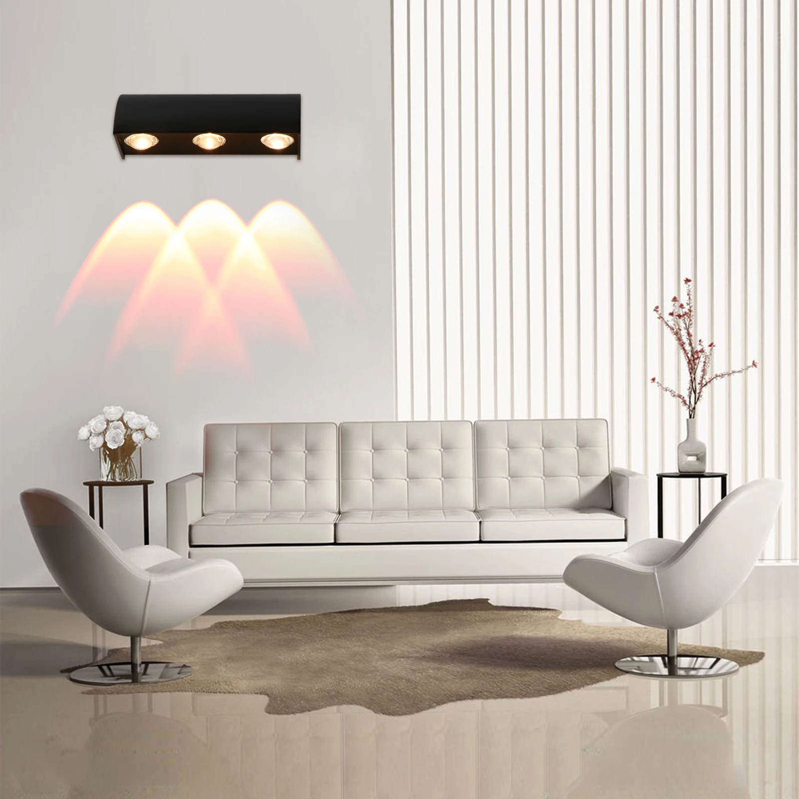 

Bedside LED Wall Light Aisle Bathroom Bracket Light Office Yard Wall Light Warm Light Aisle LED Wall Light Garden LED Path Light