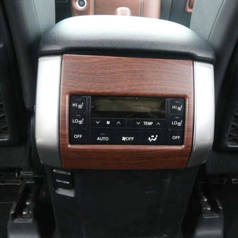 Карманго для Toyota Land Cruiser Prado 150 задняя панель A/C вентиляционное отверстие панель Крышка отделка рамка наклейка аксессуары