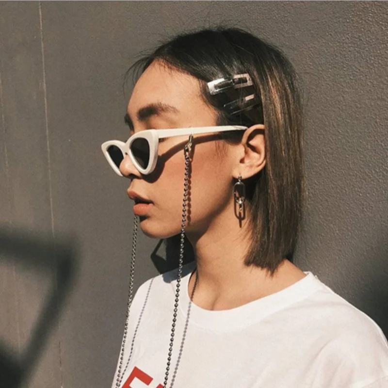 Модная цепочка для очков мужчин и женщин ремешок солнцезащитных с золотыми