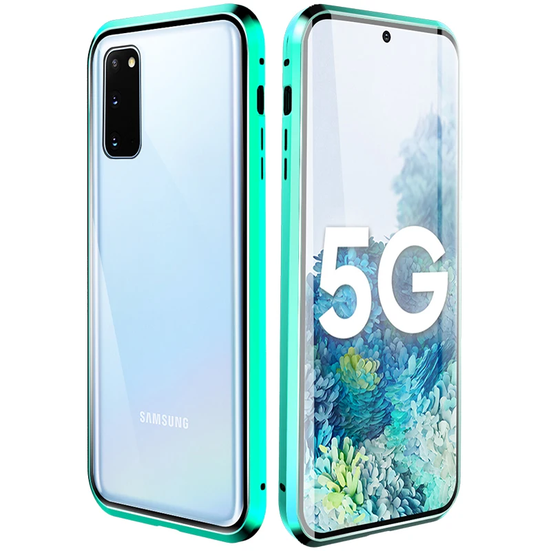 Магнитный чехол с полным покрытием для Samsung Galaxy S20 Ultra Plus S10 S9 S8 S10E Note 10 8 9 A51 A71 A50 A70 A81