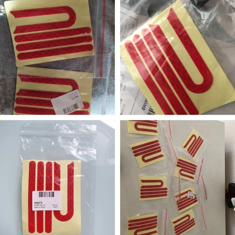 Светоотражающая наклейка s товары для улицы многоразовая дешевая практичная