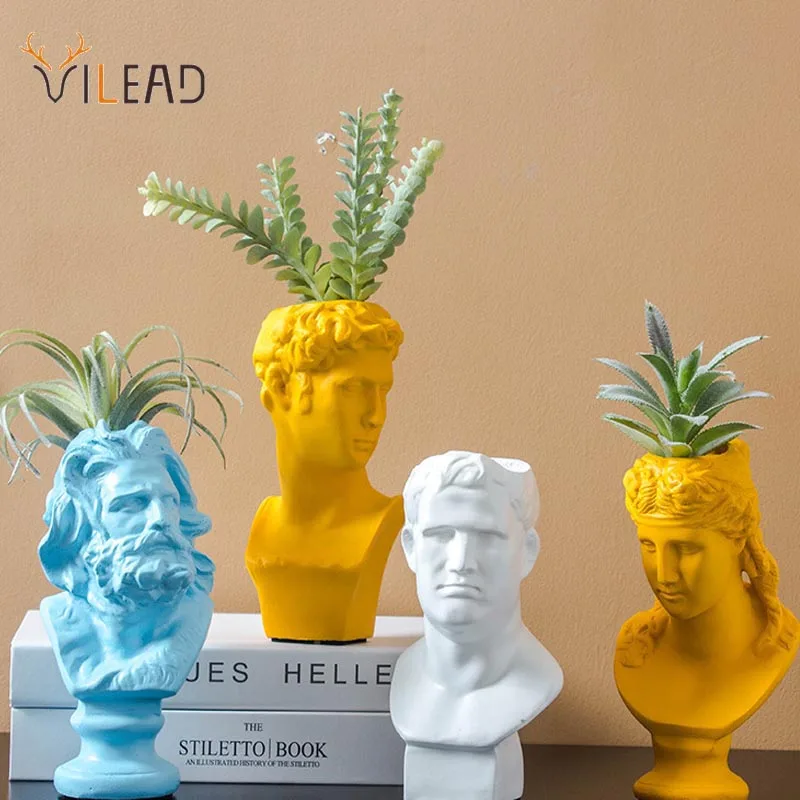 VILEAD 4 цвета Полимерная Статуэтка Венеры цветочные горшки скандинавские Инс Давид