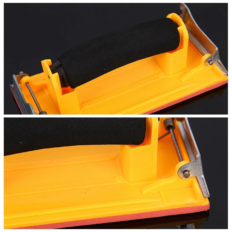 Полировальная стойка для наждачной бумаги домашнего ремонта губчатая Ручка