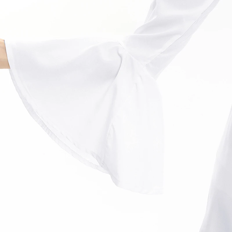 Большие размеры Женская Асимметричная длинная Повседневная Свободная блуза Vadim