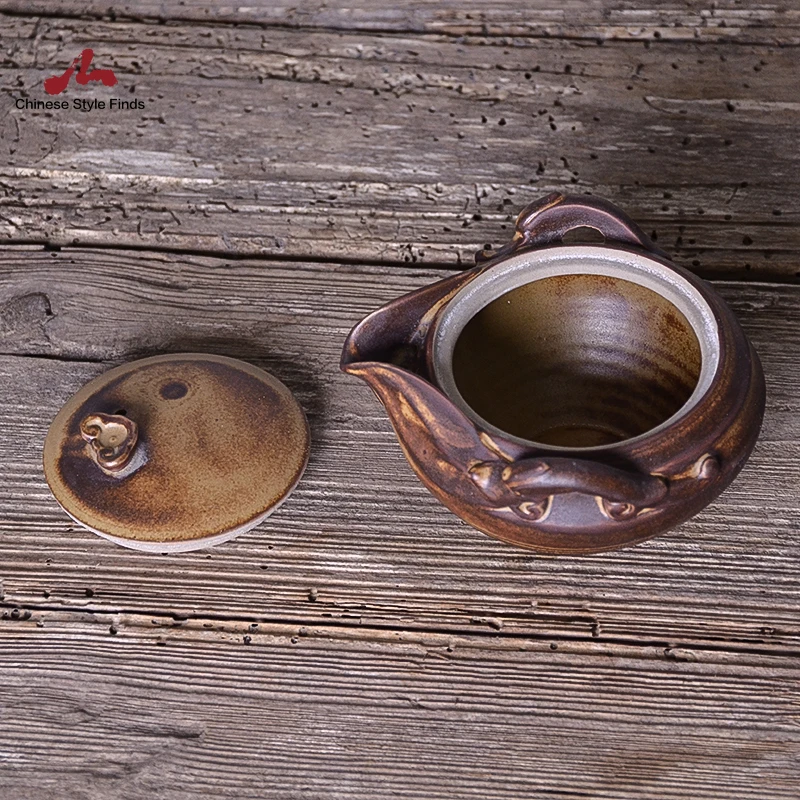 Чайный набор семейный чайник китайский керамический 200 мл|Заварники| |