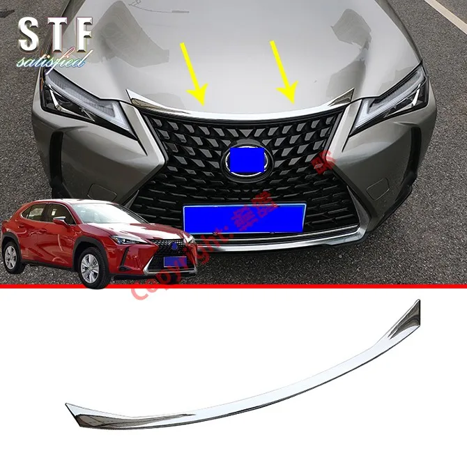 ABS хромированный передний капот решетка гриля вокруг отделки молдинг для Lexus UX UX200