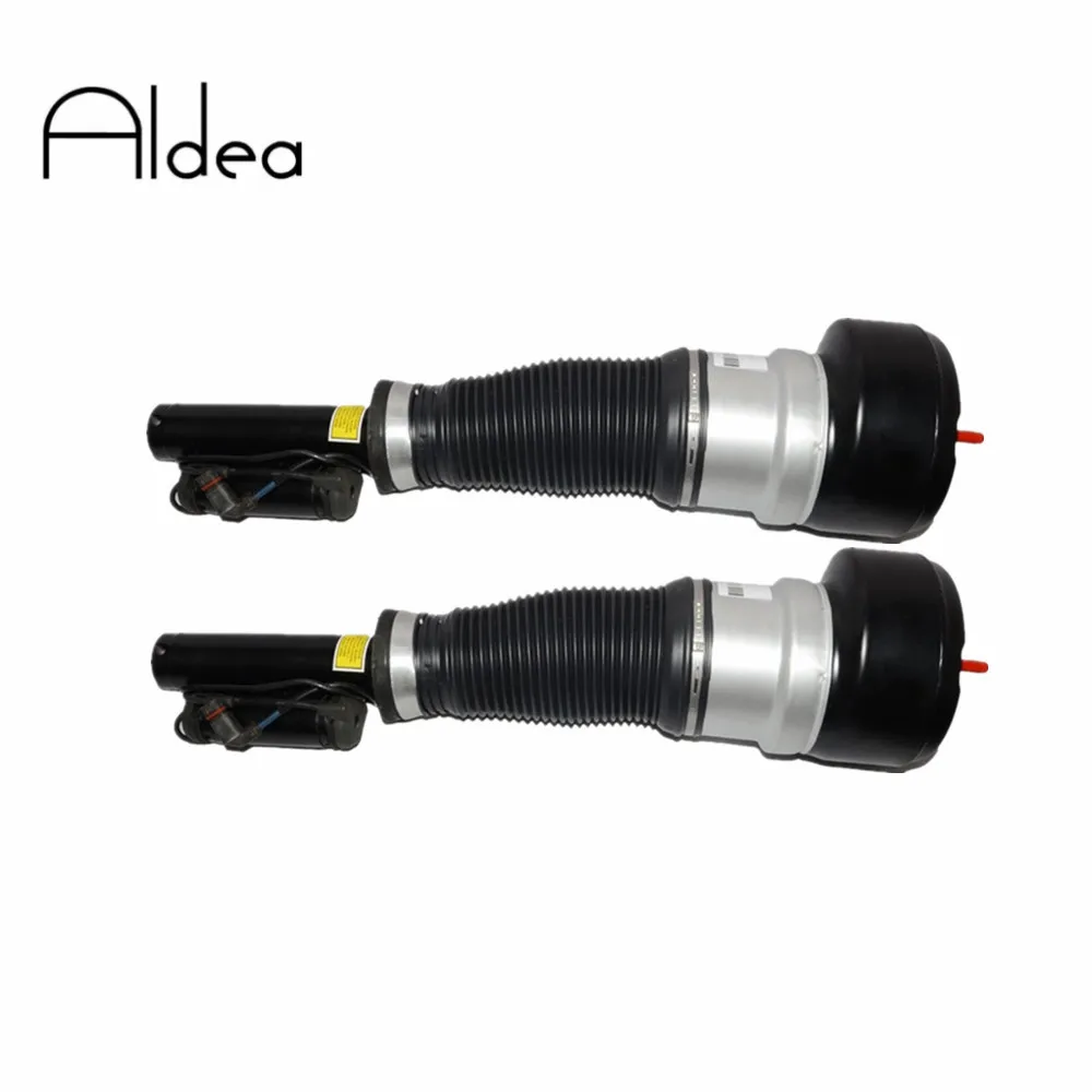 Пара Передняя Пневматическая стойки для 2007-2013 Mercedes-Benz S-Class (W221 w/AIRMATIC w/o 4matic) S350 S450
