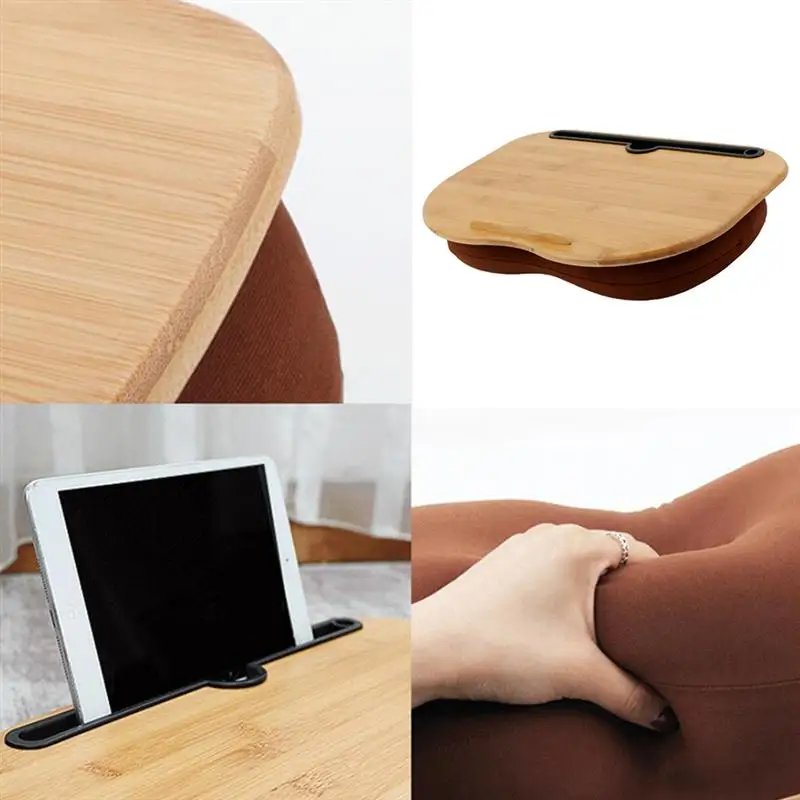 Многофункциональный Lap Настольный портативный ноутбук планшет бамбуковый