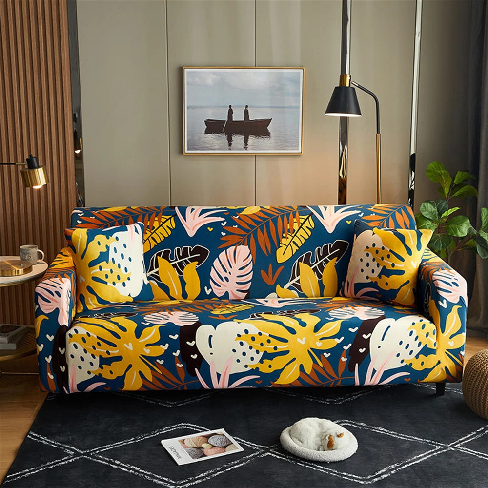 

Mandala Slipcovers Boho Sofa Cover Elastic Sofa Cover for Living Room Couch Cover Furniture Protector Sofa Towel 1/2/3/4-Seater