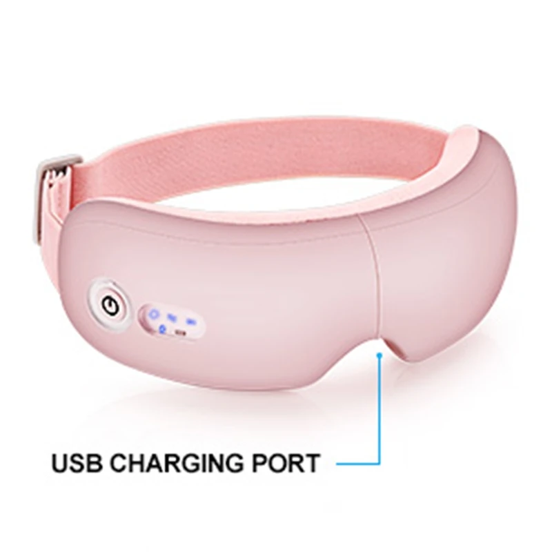 

Electric eye massager with heating function, Bluetooth music, relieve eye fatigue, improve blood circulation and sleep quality
