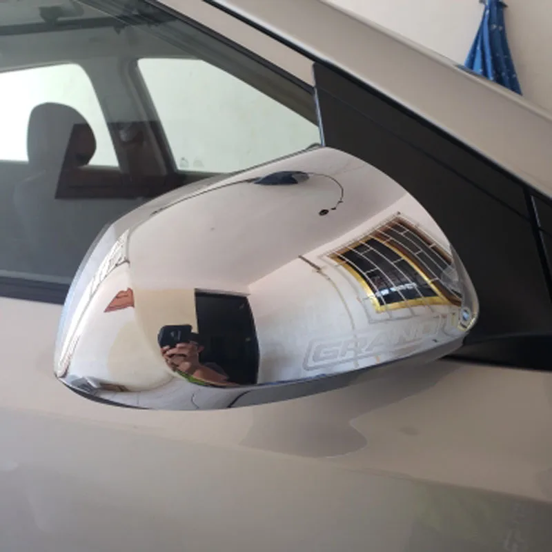 Для hyundai i10 i 10 штук i10X пластик хром боковые заднего вида зеркало заднего вида Накладка аксессуары