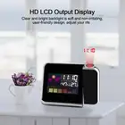 Будильник, Электрический будильник, цифровые часы с функцией повтора, ЖК-дисплей, датчик погоды