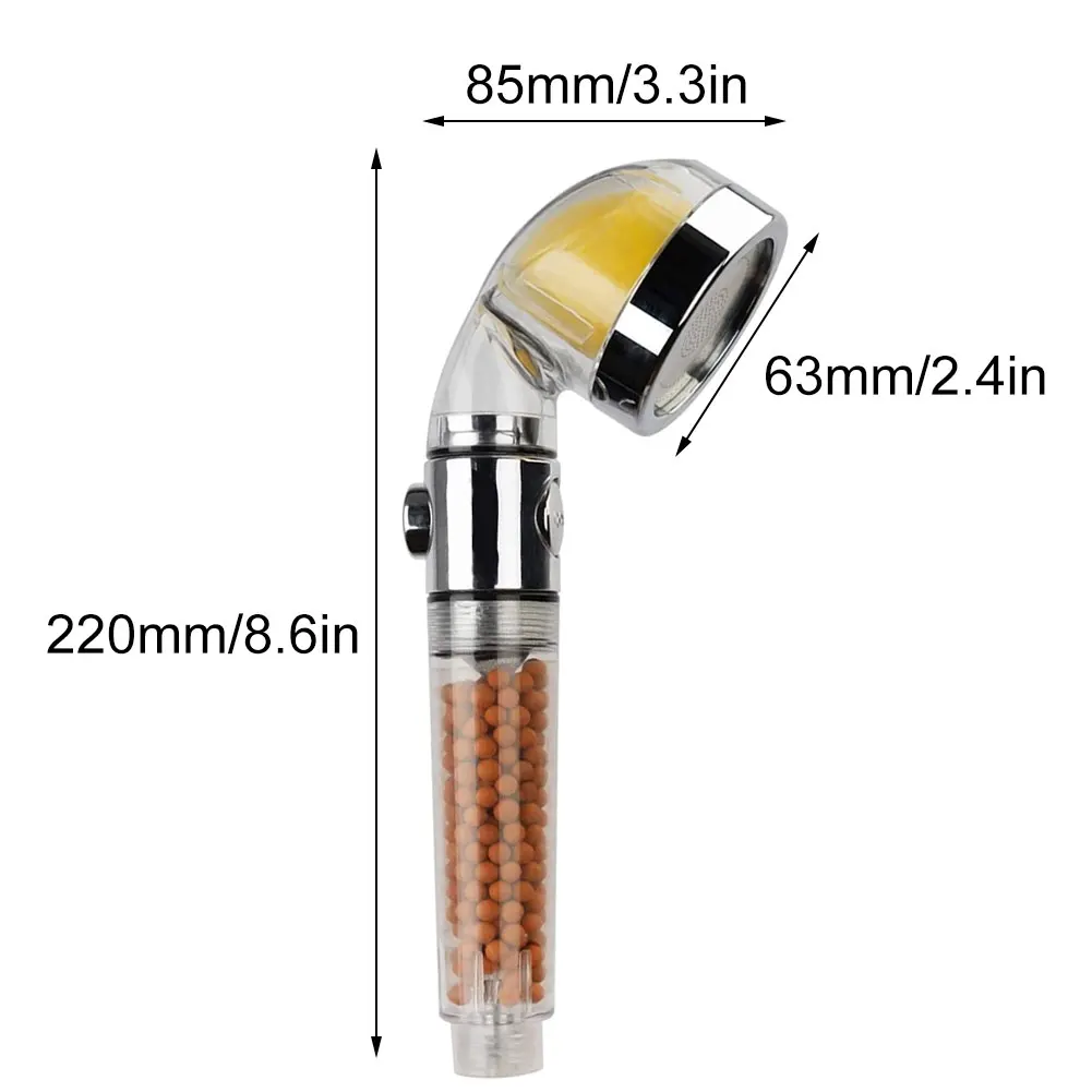 

Pressurized Shower Head Set High Pressure Water Saving Handheld Free Bracket Hose Adjustable Bathroom Accessories Shower Set