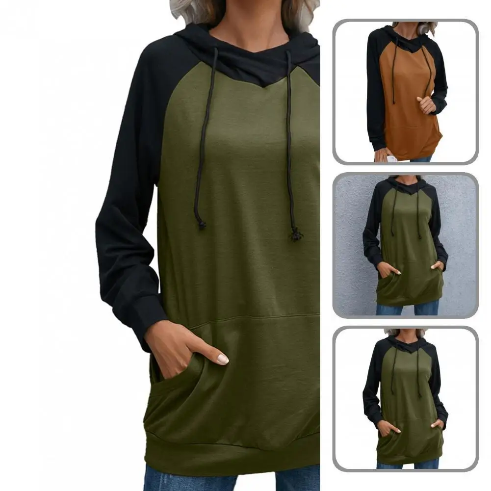 

Autumn Winter Chic Autumn Winter Hooded Sweatshirt Top Sweatshirt Pocket Outerwear