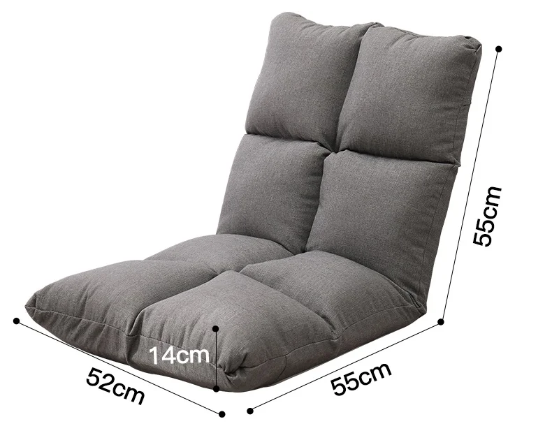 

Lazy sofa tatami folding single small bay window bed computer back chair floor sofaremovable and washable chair