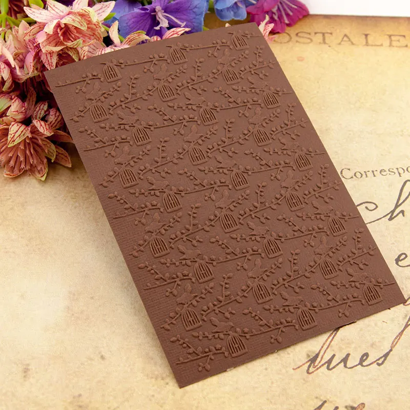 Горячий пластиковый шаблон для птичек Ремесленная бумага изготовления карт