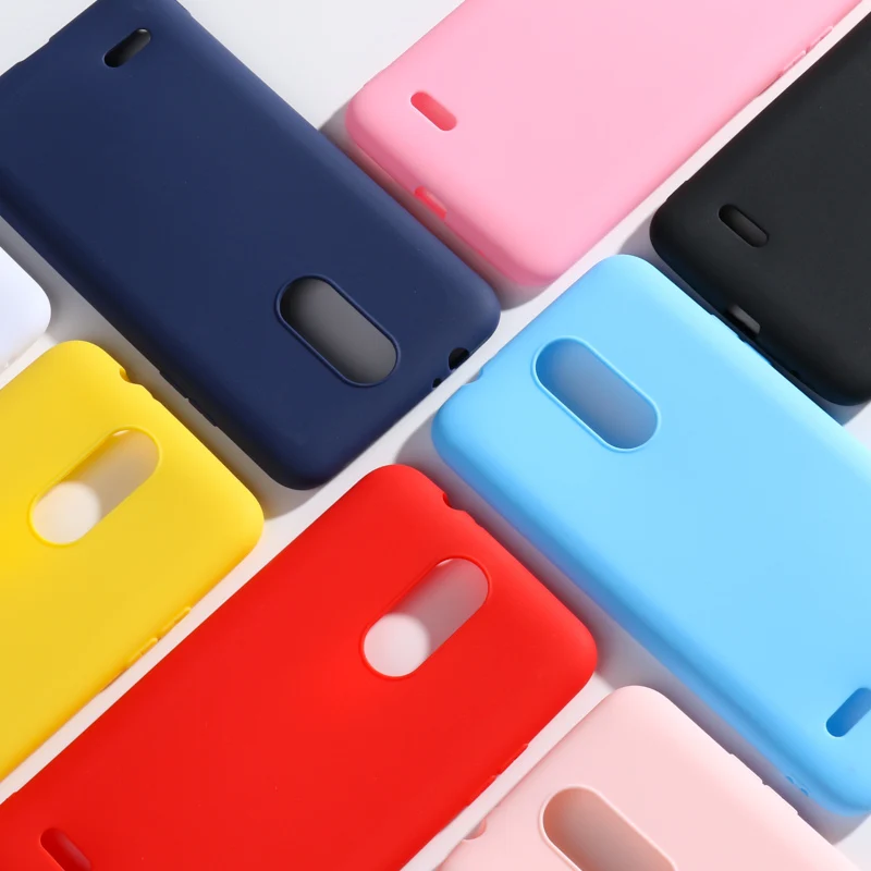 Мягкий ТПУ чехол для телефона карамельного цвета LG K4 2017 X230 Чехлы версия ЕС