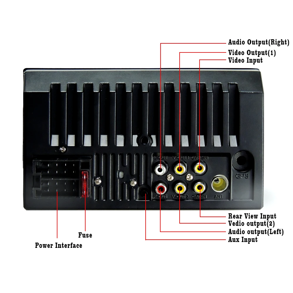 Автомагнитола 2 din 7 дюймовый сенсорный экран USB Android Mirror Link BT электроника MP5