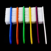 1pc professional nail art cleaning brush manicure polish gel accessory plastic handle file manicure pedicure tool dust cleaning