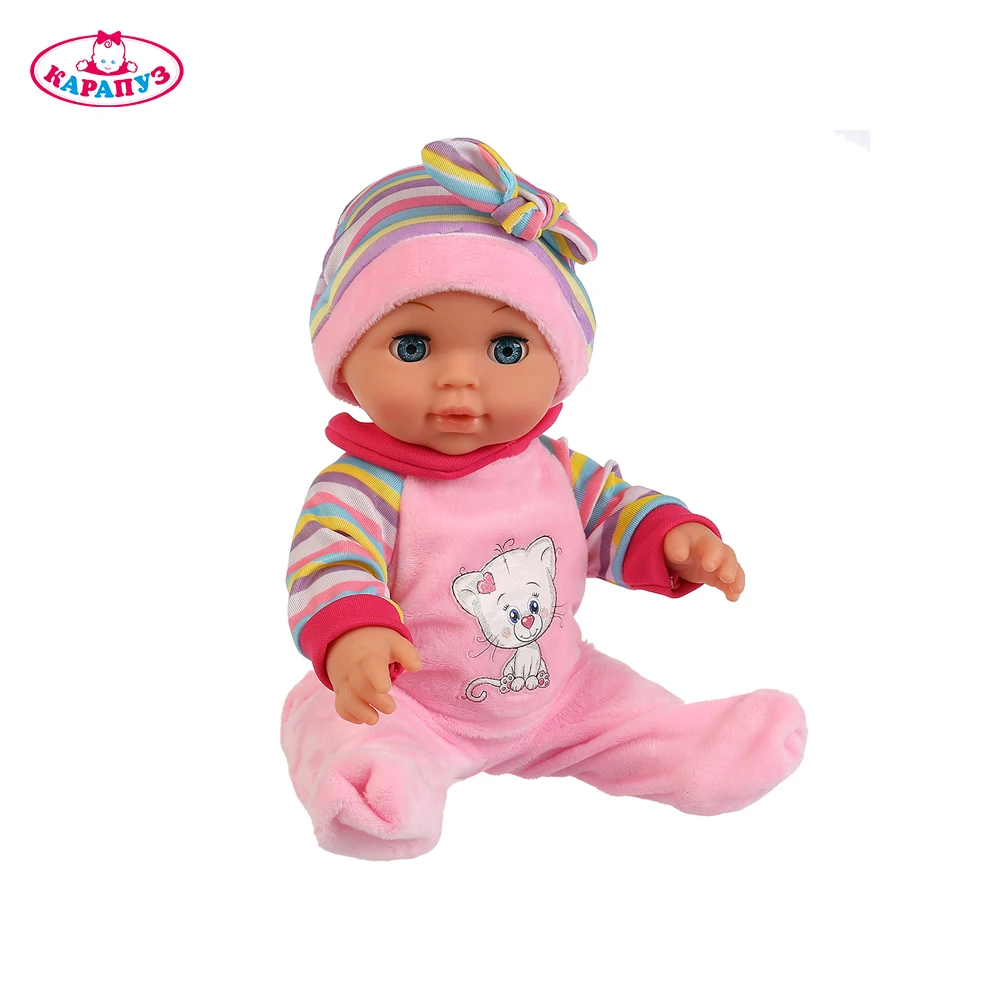 Пупс КАРАПУЗ куколка Анюта пьет писает закрывает глазки с аксессуарами 100 фраз