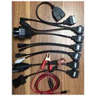 Супер цена! Автомобильный диагностический кабель OBD II, 8 шт. в комплекте, Автомобильный Кабель для delicht vd ds150e cdp multidiag pro mvd tcs cdp pro plus, кабель