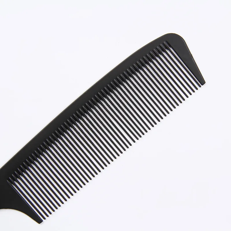 

Black Fine Cutting Comb Black Anti-static Hair Salon Comb with Pro Barber Hairdressing Cutting Comb Hair Care Styling Tools