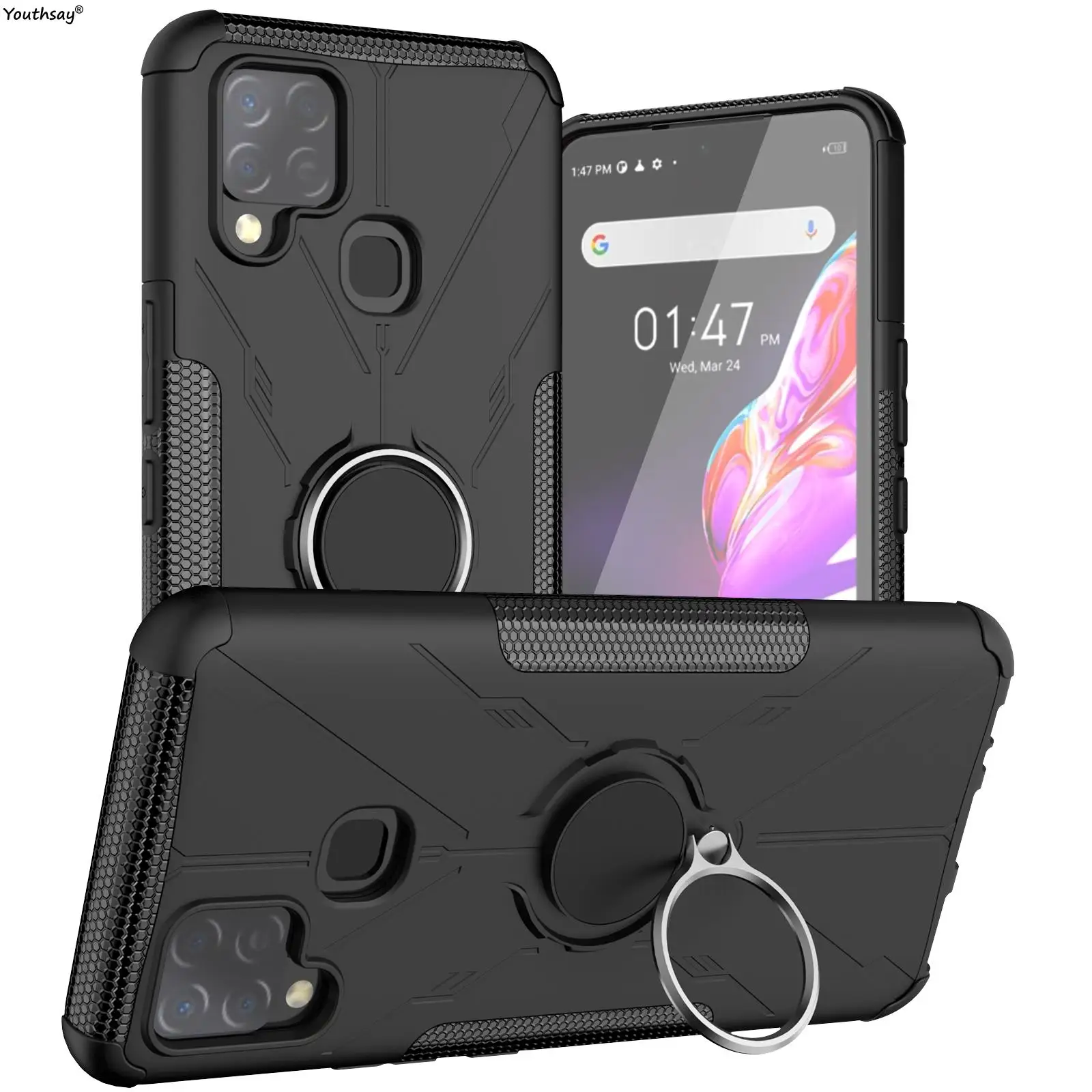 for infinix hot 10s case for infinix hot 10s 11s 11 cover ring armor shockproof protective phone bumper for infinix hot 10s free global shipping