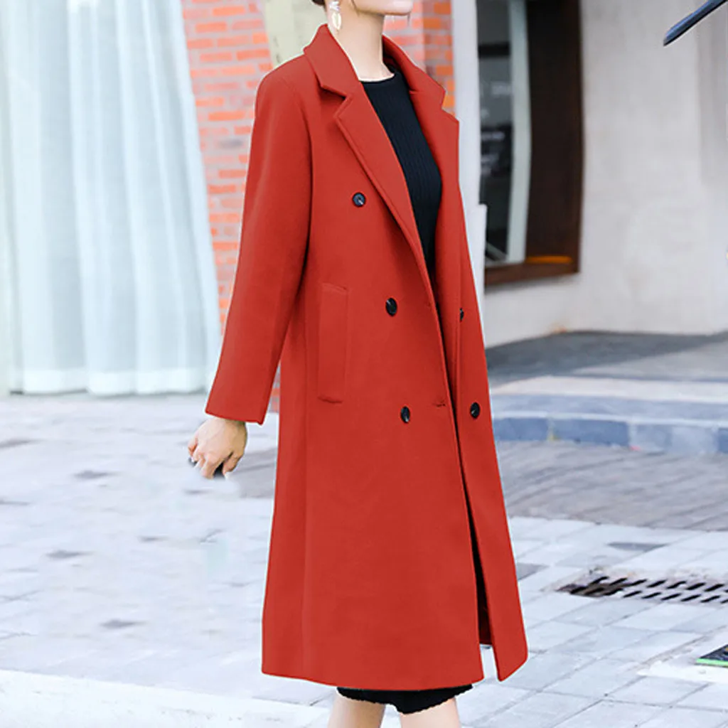 Женская ветровка куртки и пальто Женское с отворотом Тренч куртка тонкое