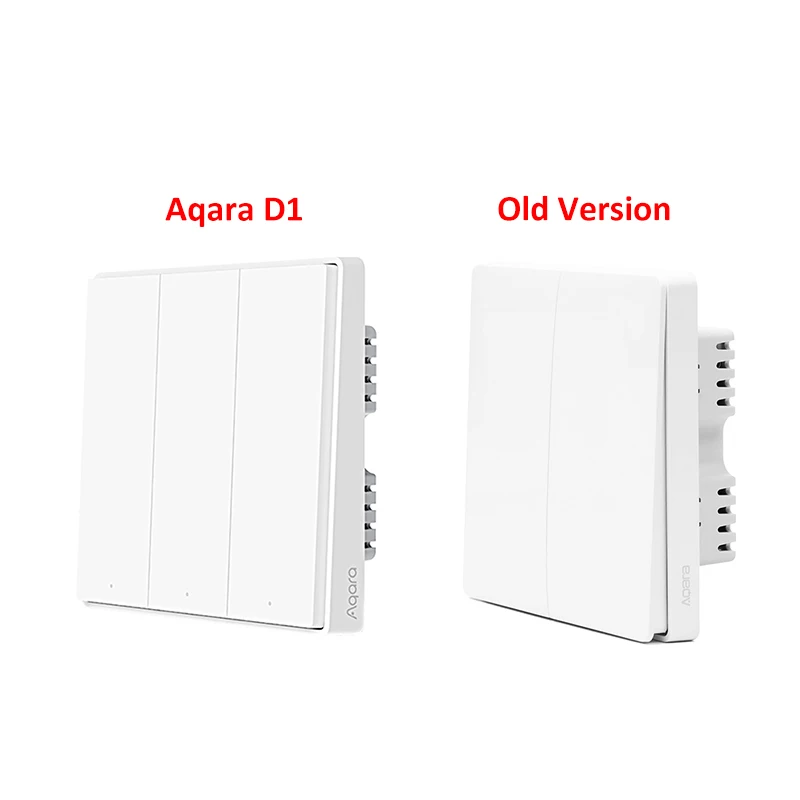 Aqara D1 настенный выключатель ZigBee умный нулевой линии противопожарная проводка