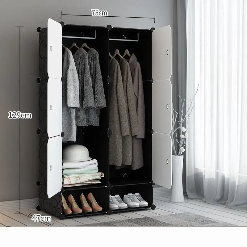 MODEL AF Для спальни Penderie Meuble Range Armario De Almacenamiento Armadio Guardaroba Mueble Closet Guarda Roupa шкаф для одежды - Цвет: MODEL AF