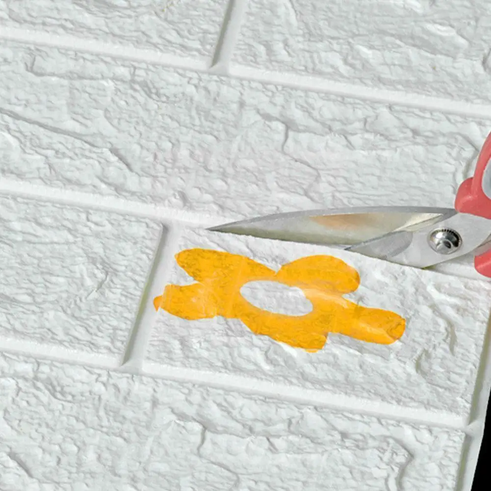 

10 шт. 3d Наклейка на стену имитация кирпича Xpe мягкая пена высокое качество экологический Настенный декор для гостиной спальни кухни K X8c8