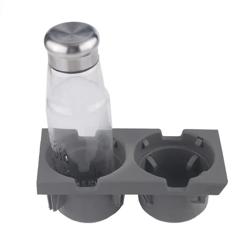 

Gray/Khaki Optional Plastic Front Center Console Drink Cup Holder For BMW E46 3 Series 99-05