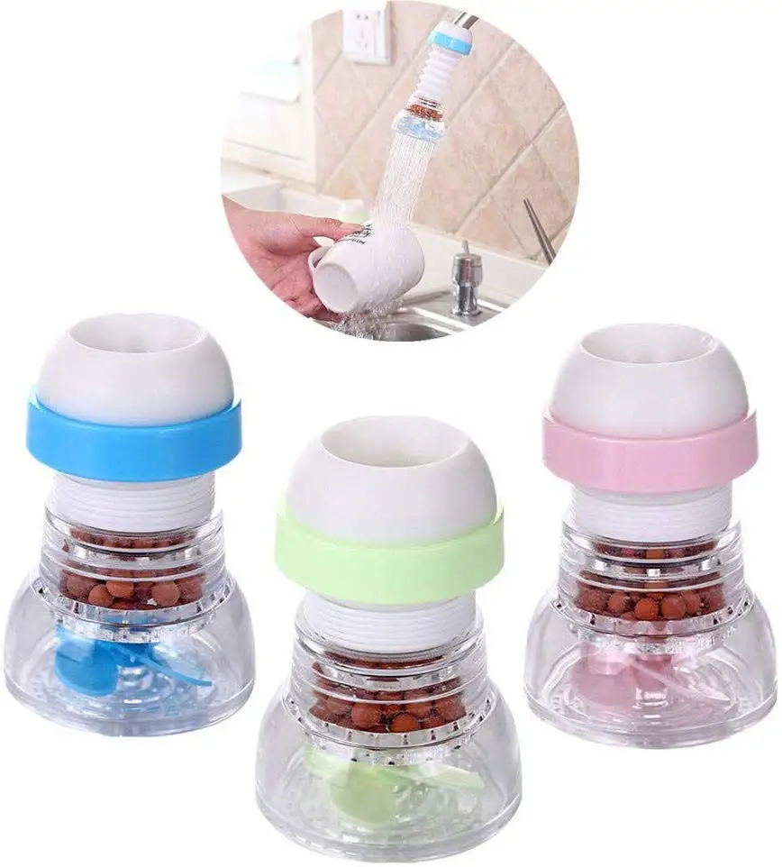 Регулируемый аэратор для кухонного смесителя с поворотом на 360