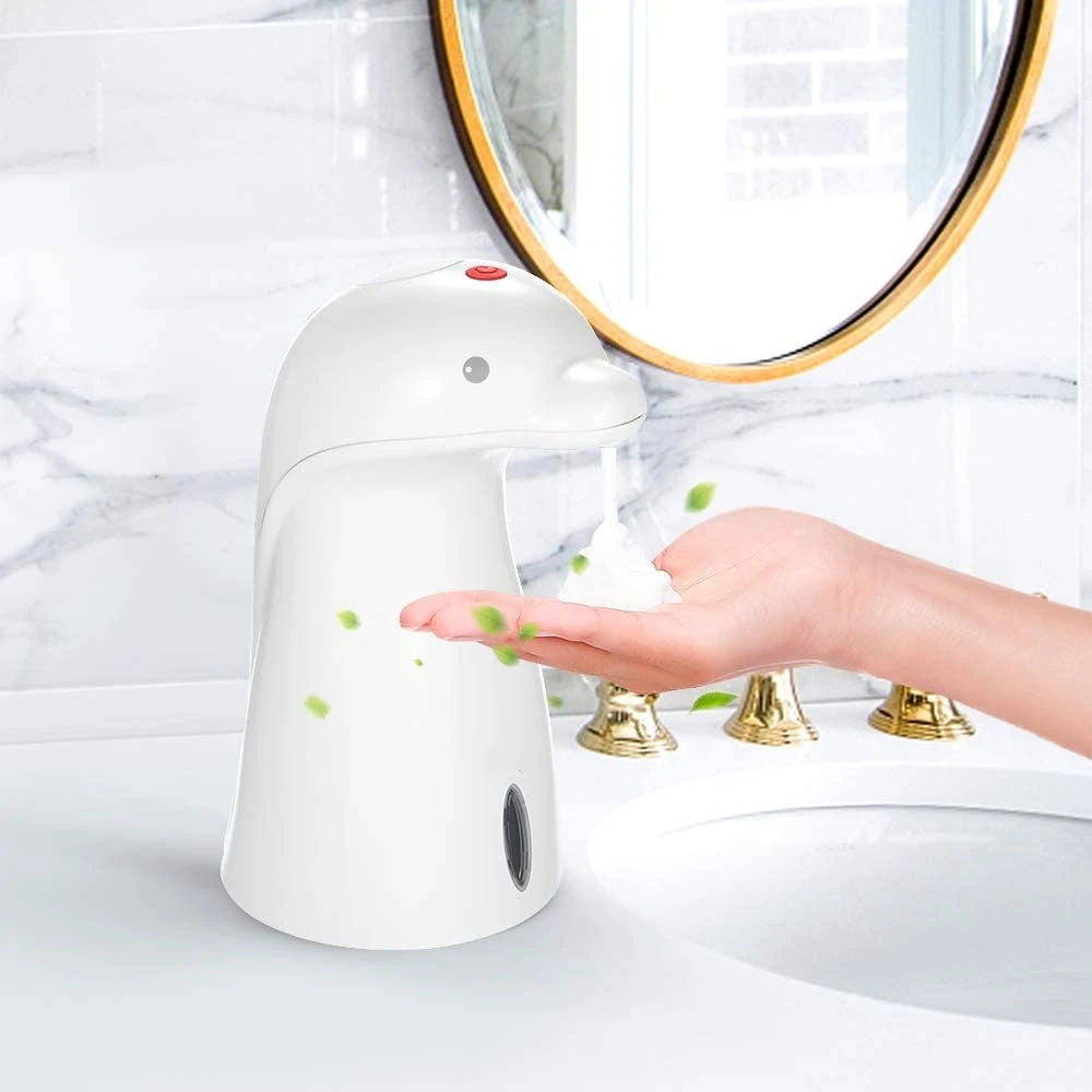 YCOO автоматический дозатор мыла 350 мл с симпатичным дельфином инфракрасный Сенсор