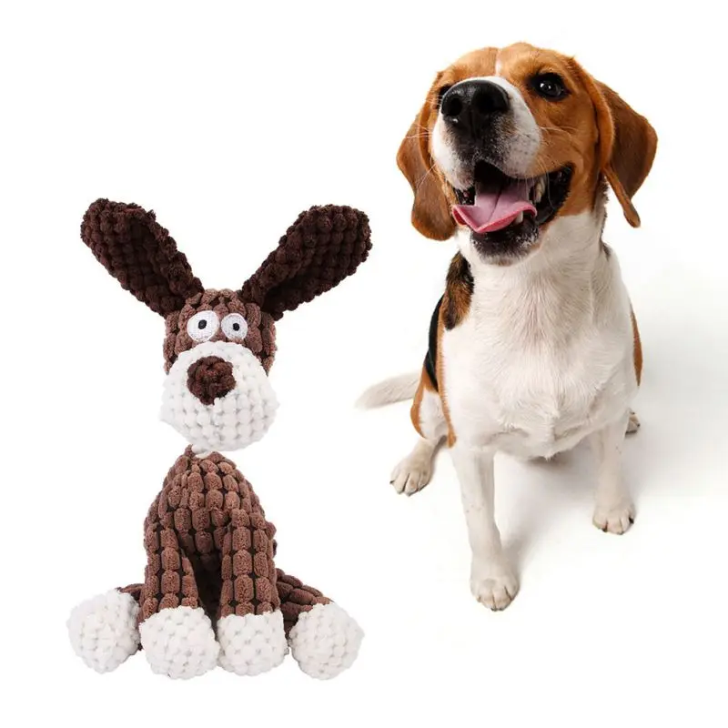 

Dog Chew Toy Squeaker Molar Toys Funny Cat Plush Tooth Pet Squeaky Animal Shape Tough Sound Training Dogs Playing Dropshipping