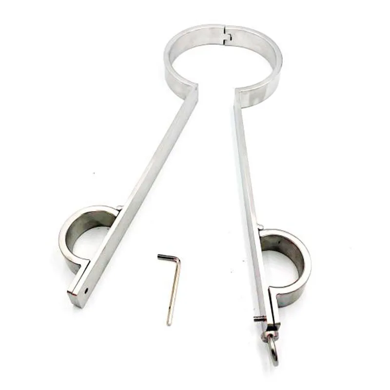 Ошейник из нержавеющей стали наручники для рабов взрослых секс-игрушки | Красота