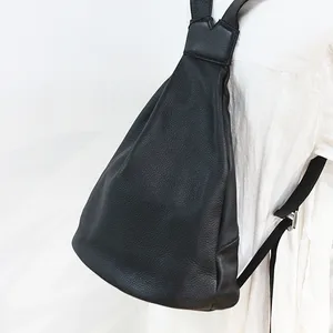 feature anti theft design women leather backpack 100 soft real leather travel bag mochila classic daily school bag for girls free global shipping