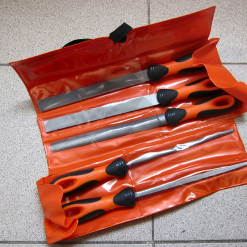 Чехол для файлов BAHCO 5 палочек Высококачественная металлическая крышка