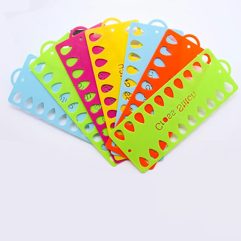 4 шт. пластиковый инструмент для вышивки крестиком лески Водостоки доска нарезки