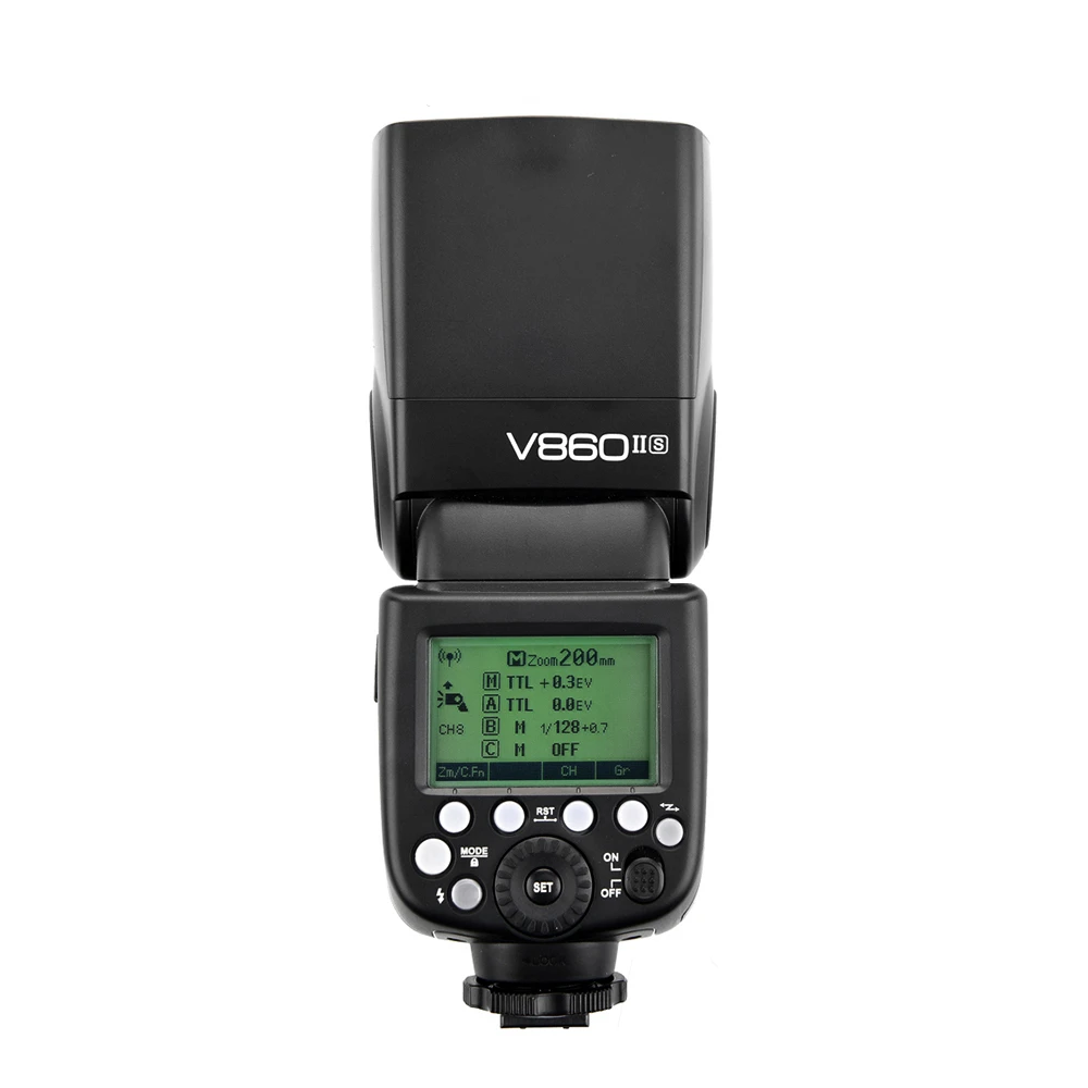Оригинальная вспышка Godox V860II-S 2 4G TTL для камеры Вспышка Speedlite Bluetooth приложение