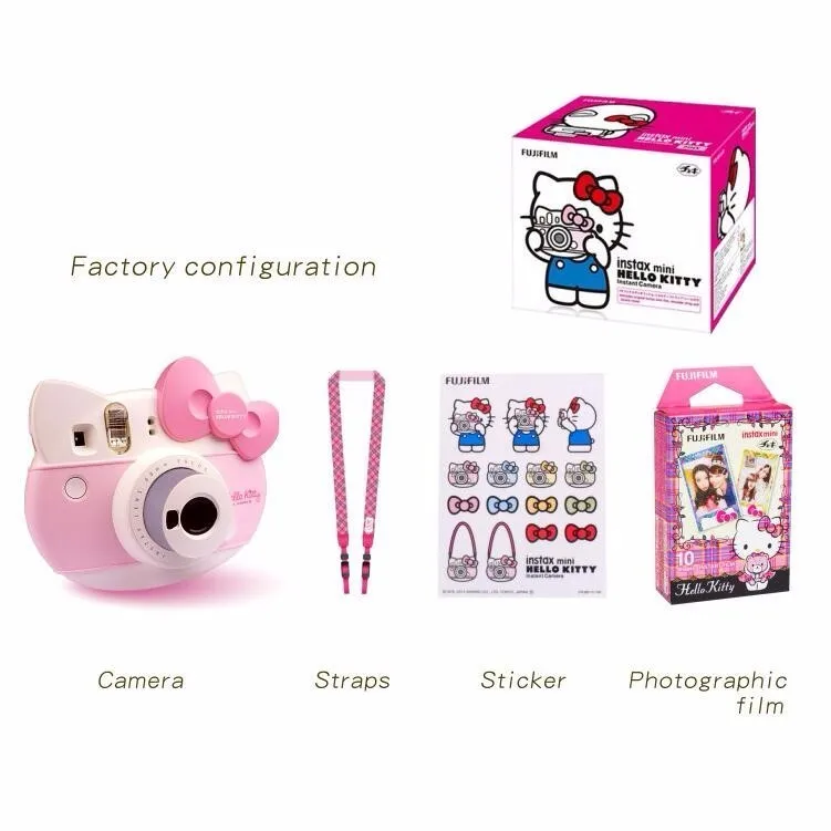Fujifilm Instax Mini Pink hello kitty limited edition мгновенная фотопленка|Плёночные и моментальные