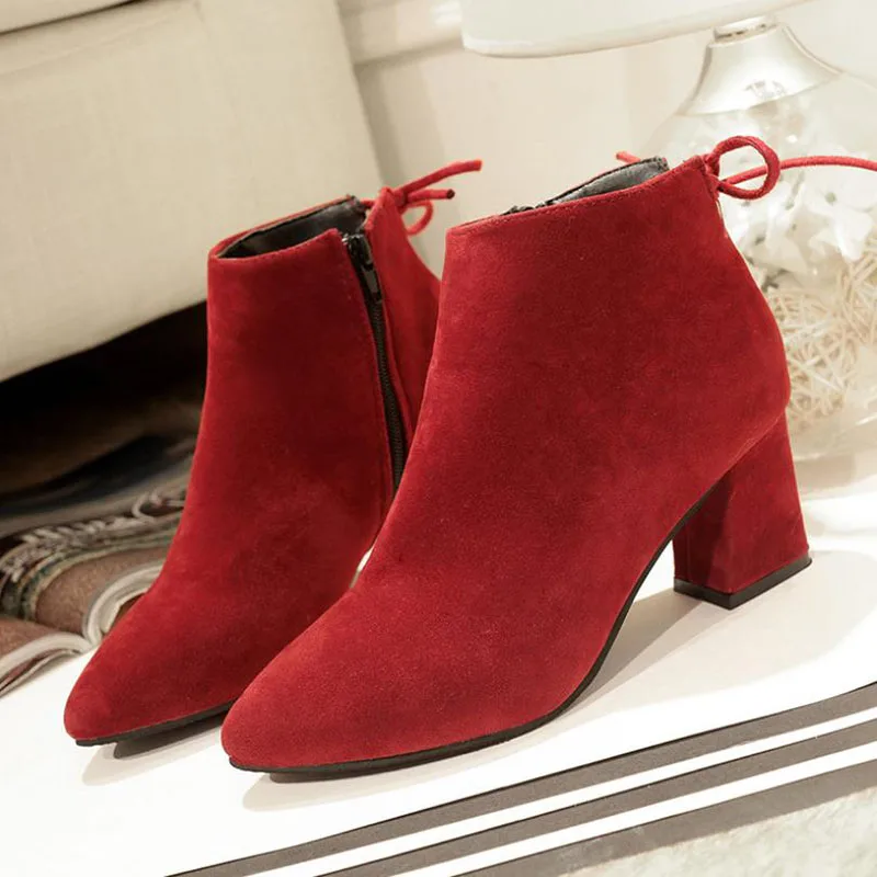 Женские ботинки 2019 г. Новые Ботинки martin на толстом каблуке размеры 34 43 обувь для