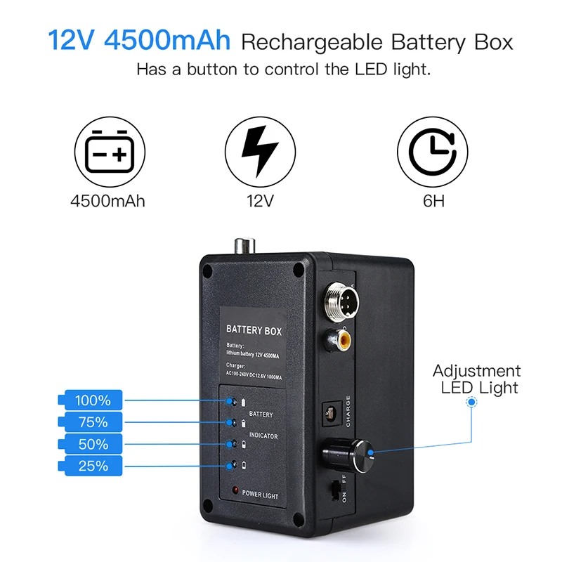 Eyoyo трубопровод эндоскоп Инспекционная камера 20 м промышленная труба