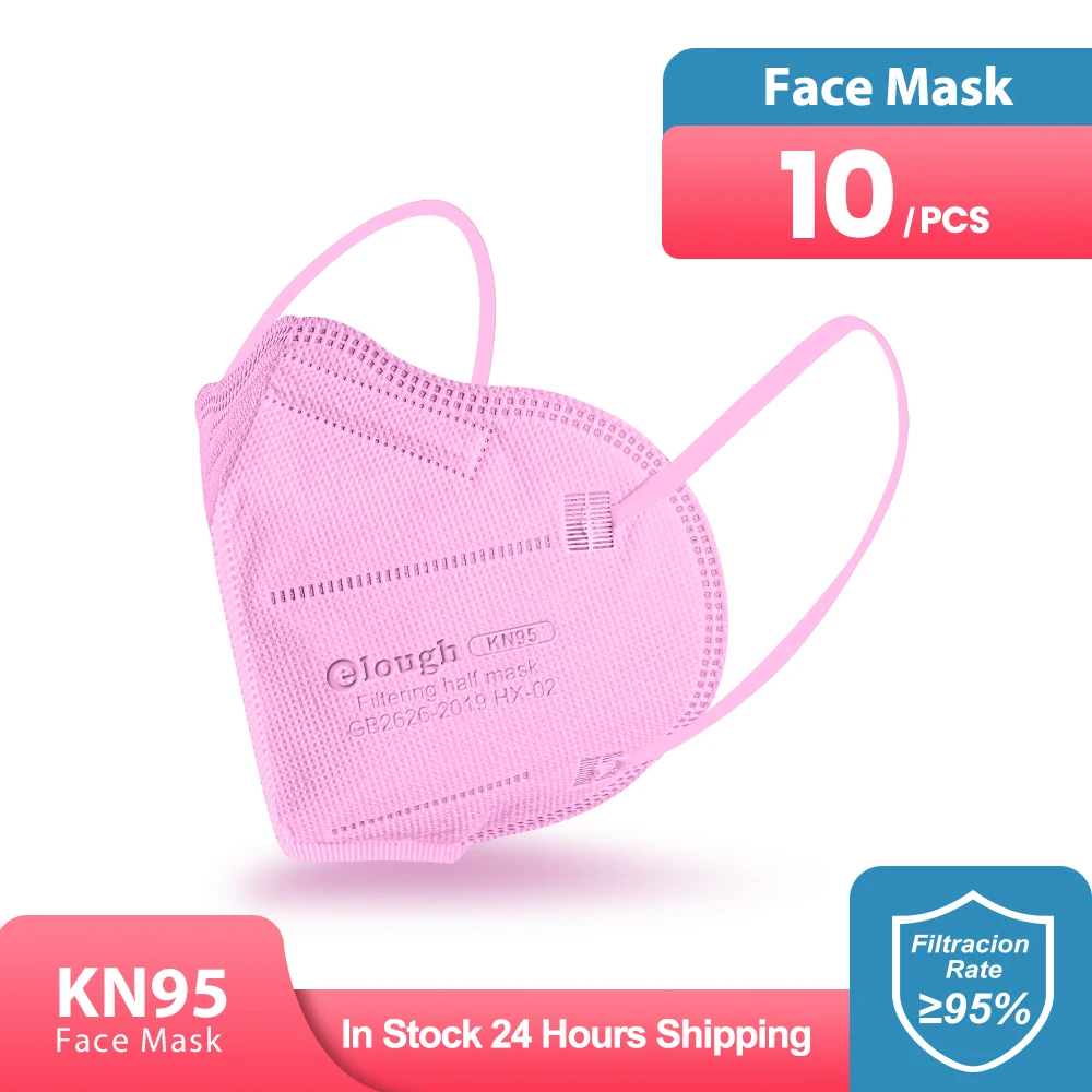 Elough цветные kn95 маски ffp2 mascarillas fpp2 neгра для взрослых одобренная маска ffp2mask черная