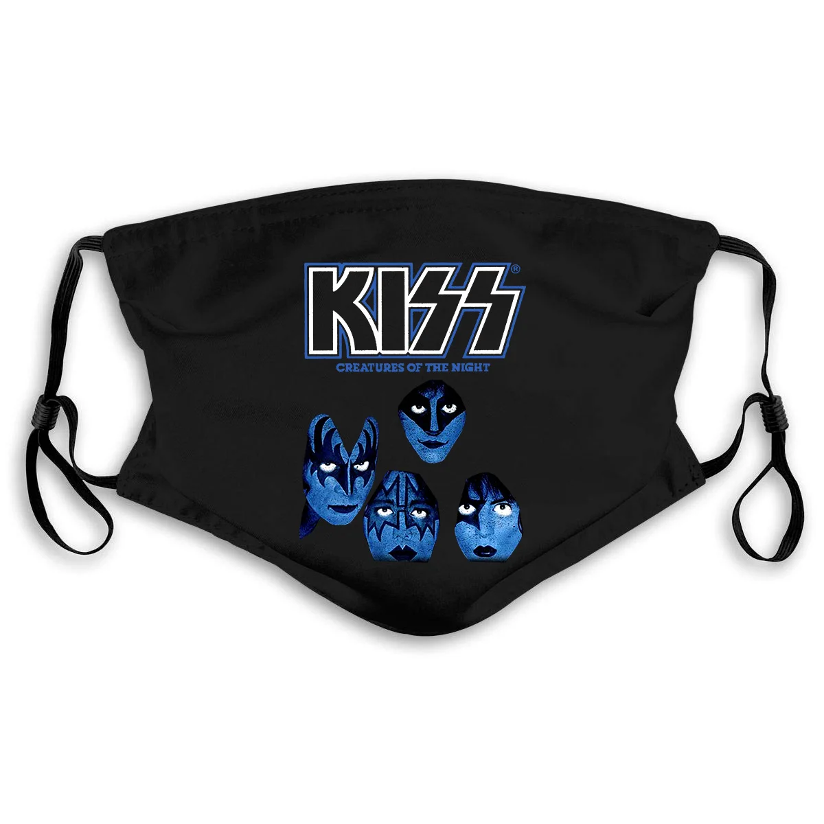 

Маска Kiss из тяжелого металла, жесткий рок, хип-хоп, мужская маска для рта, женская, мужская, Детская PM2.5