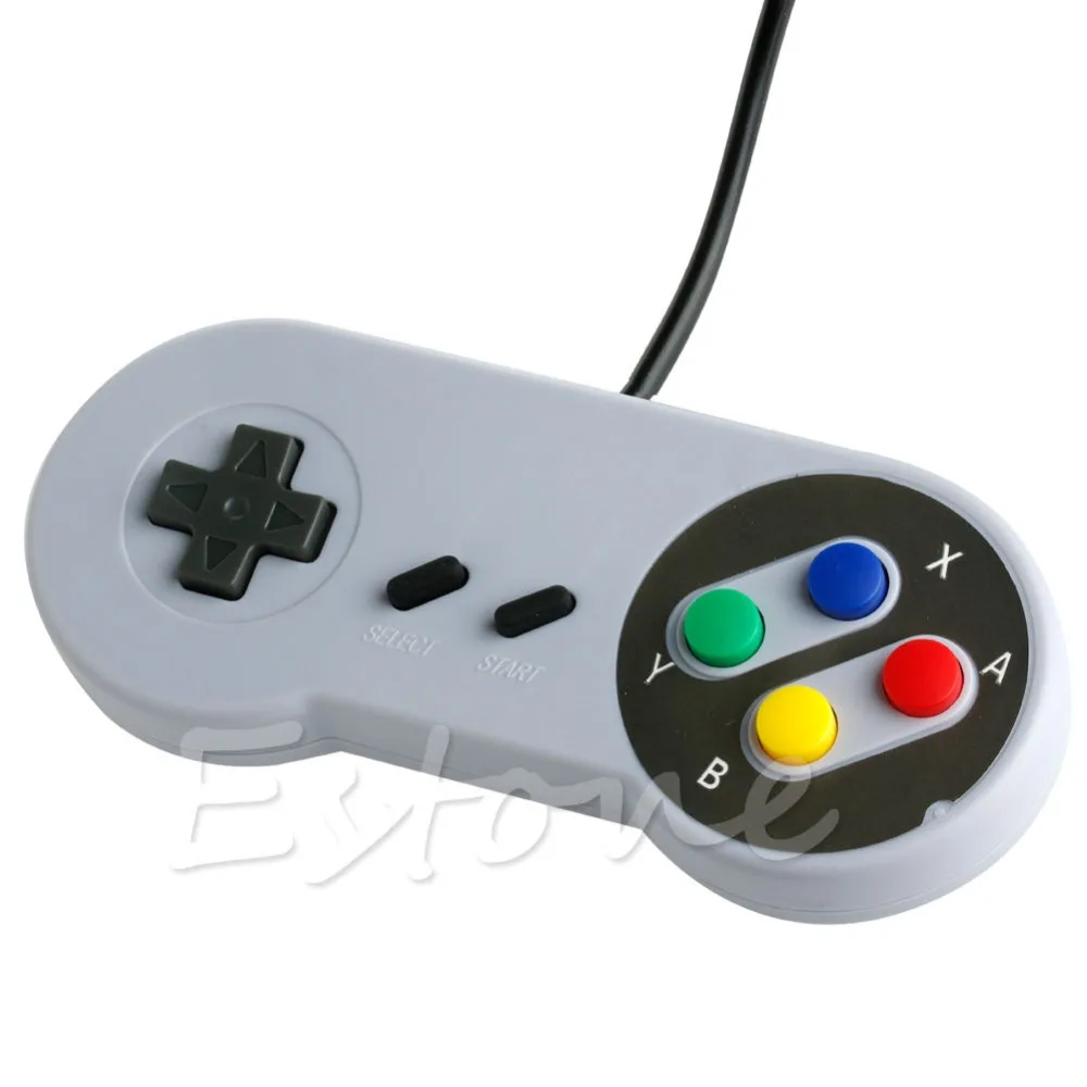 1PC USB Controller For Super Nintendo SNES PC/ Mac Emulator NES Windows GamePad Oct30 Drop ship Dropshipping | Игровые приставки и