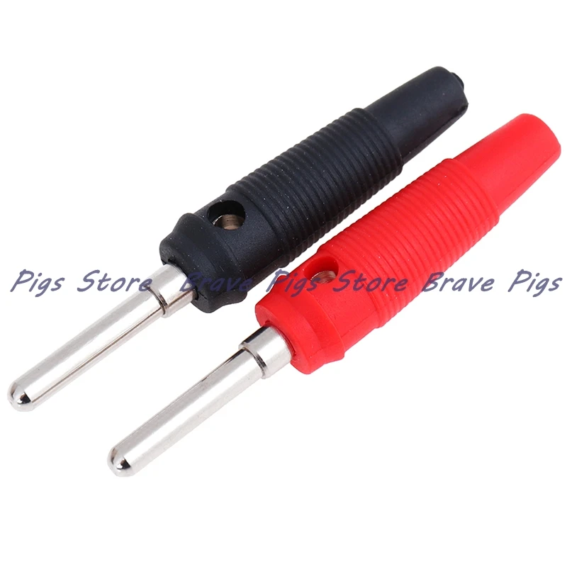 

4pcs Banana Plug Audio Speaker Connectors Amplifier Speaker Binding Post 4mm Banana Jack Plug For Cable Terminals