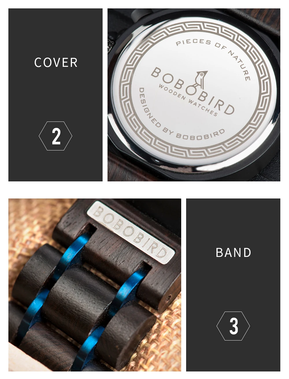 BOBOBIRD, Мужские кварцевые часы с деревянным ремешком, водонепроницаемые, с хронографом, светящиеся, мужские, Бизнес Стиль, Роскошные, Relogio Masculino